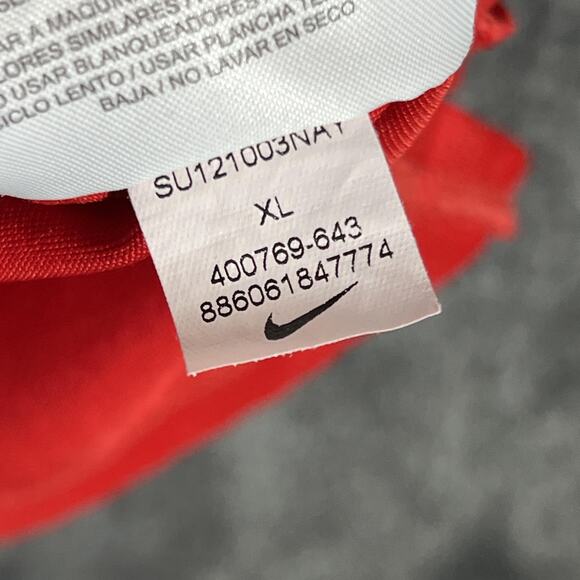 Nike Golf Polo Shirt Mens XL Red Tour Performance Dri-Fit Athletic 400769-643 - Picture 5 of 8